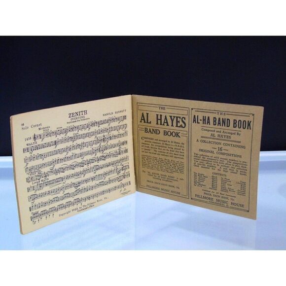 Solo Cornets Antique 1923 Sheet Music Booklet Bennett Band Book Cincinnati Ohio - Picture 4 of 6